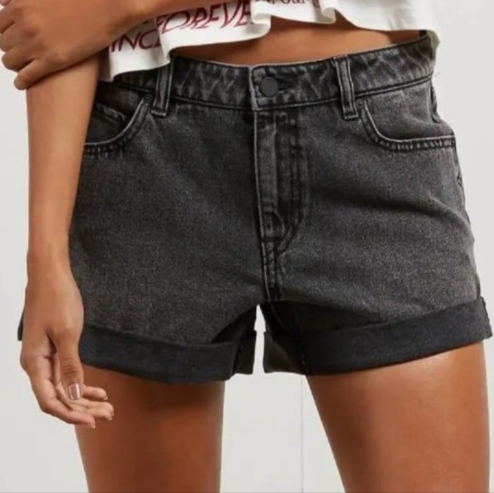 Volcom Stoned Rolled Denim Shorts - Size 26